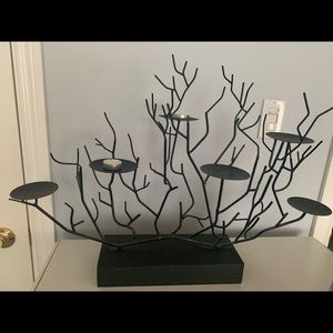 Pier1 black branch style candle or jewelery holder
